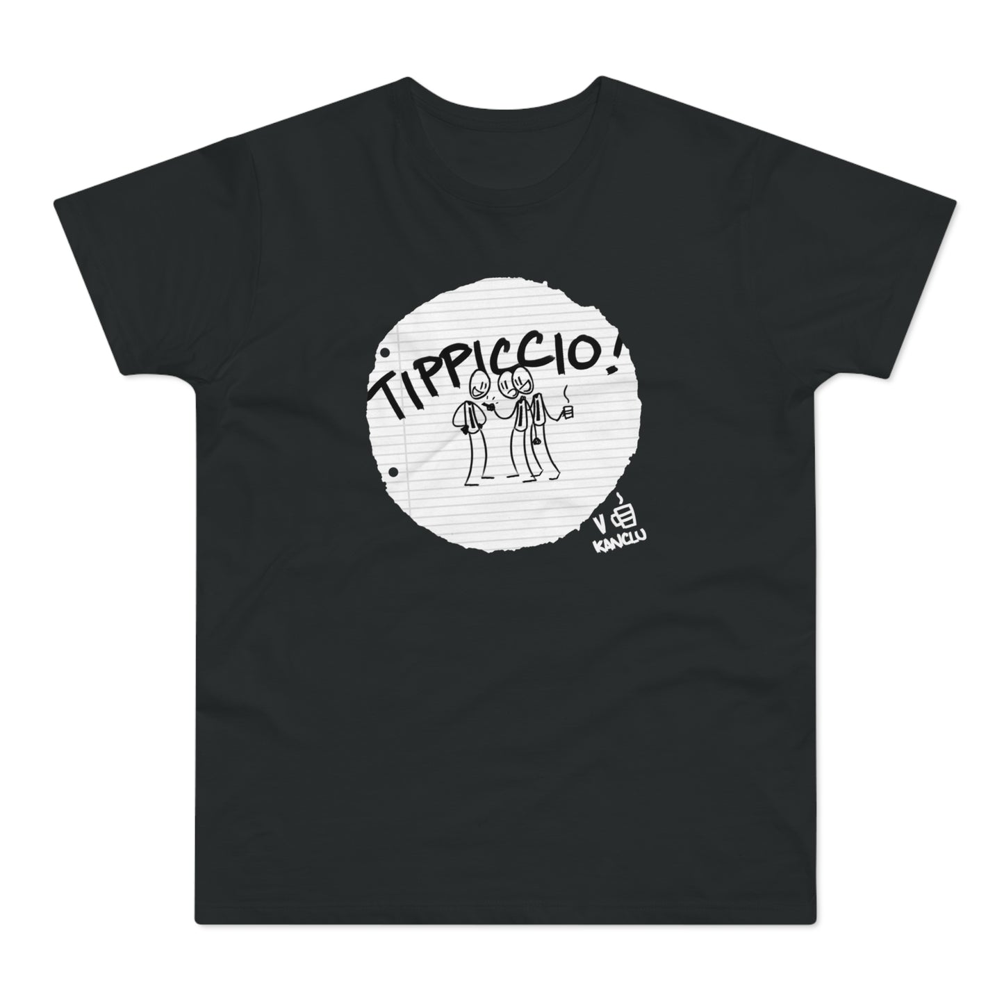 Triko 'Tippiccio!' Černé