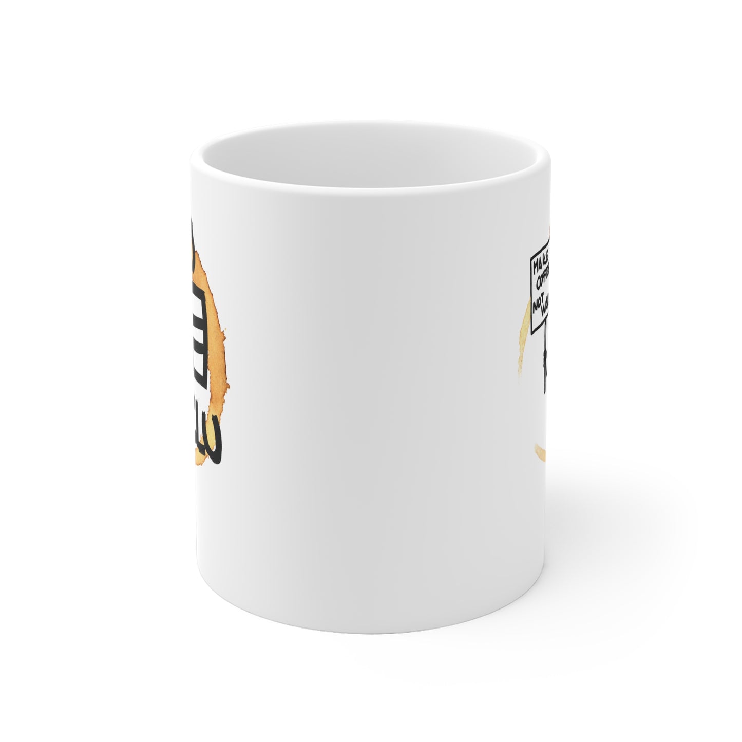 Hrnek 'Make Coffee Not War'